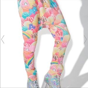 New iron fist Care Bears ice cream jogger lounge pants size small S